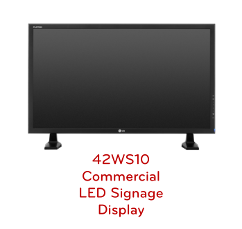 42WS10 Commercial LED Signage Display